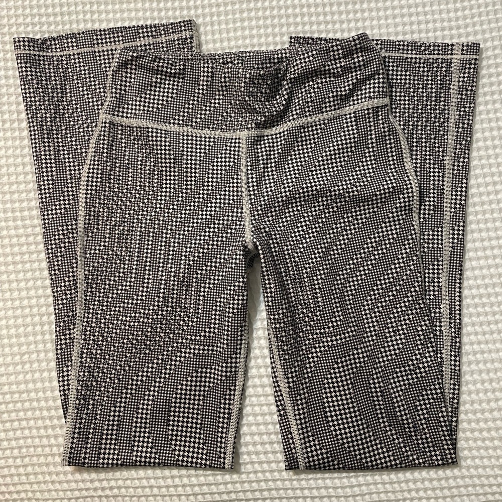 NWOT Girl’s Athleta Leggings, Houndstooth Pattern